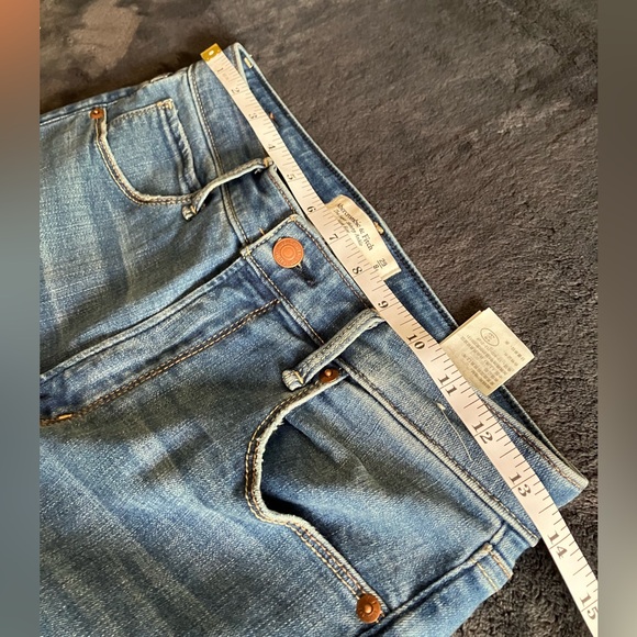 Abercrombie & Fitch Super Skinny Ankle Jeans 8S Like New - Picture 5 of 7